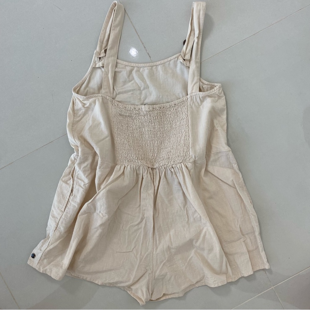 Roxy linen romper - Picture 4 of 5